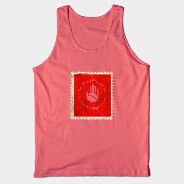 The Band of The Red Hand Post Mark - Wheel of time Tank Top by notthatparker